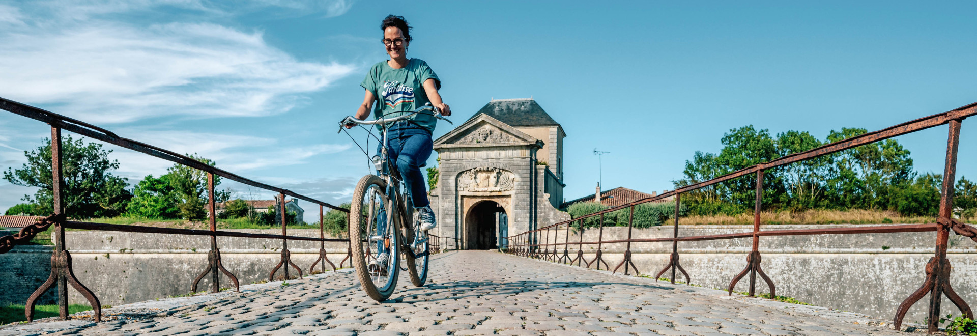 Routen zu Fuß oder mit dem Fahrrad, um Saint-Martin-de-Ré zu besuchen