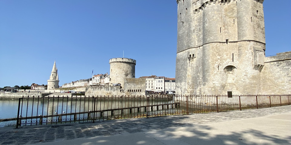 visit la rochelle and its two high-end mobile-home rental towers