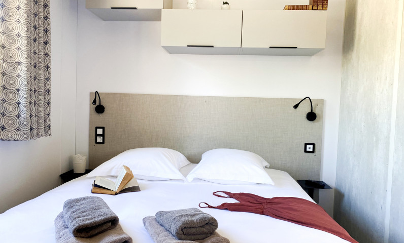 Double room | Sunêlia Luxury 6 people | Mobile home rental Ile de Ré