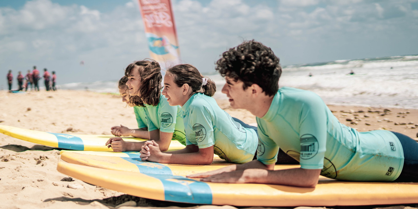 Cours de surf enfants et adultes sur la côté ouest